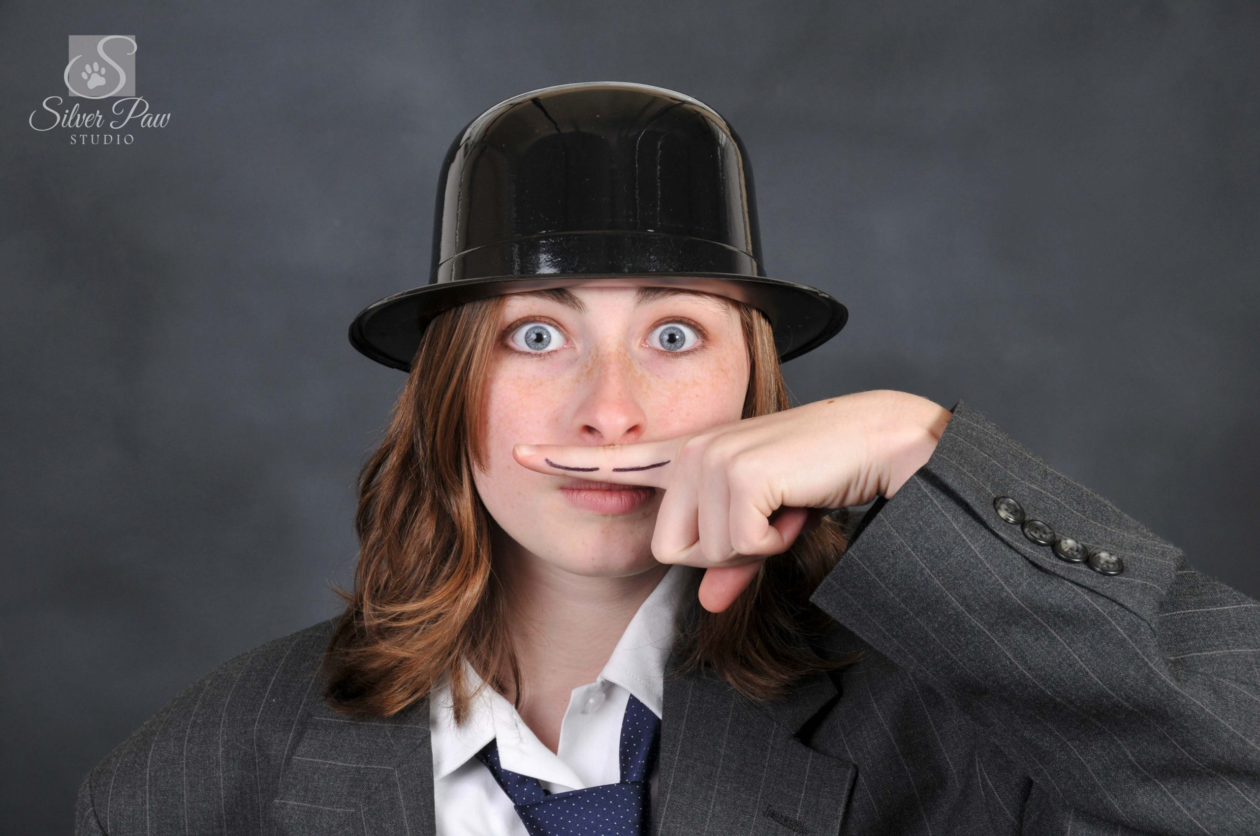mustache top hat