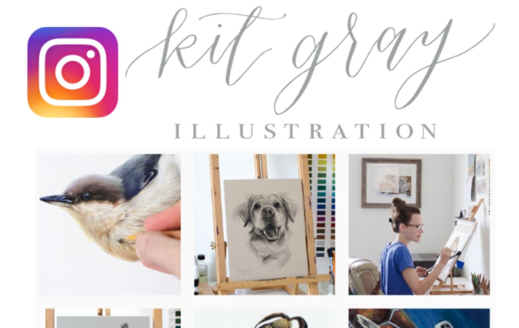 kit gray illustrations